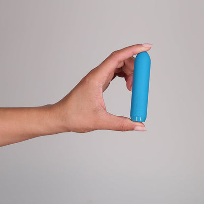JE JOUE - CLASSIC BULLET VIBRATOR RECHARGEABLE SILICONE WITH FINGER SLEEVE TEAL