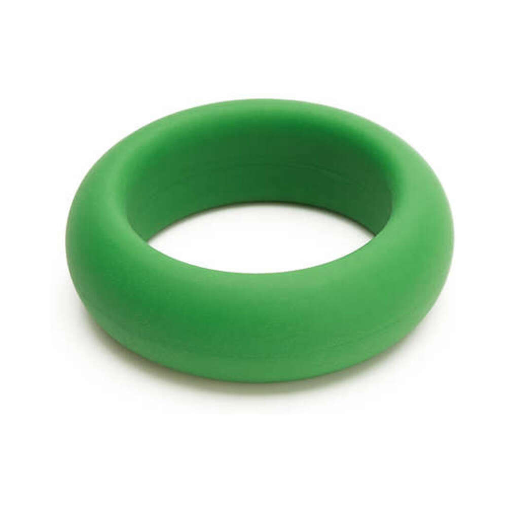 JE JOUE - SILICONE RING MEDIUM STRETCH GREEN