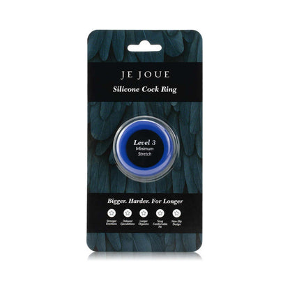 JE JOUE - SILICONE RING MINIMUM STRETCH BLUE