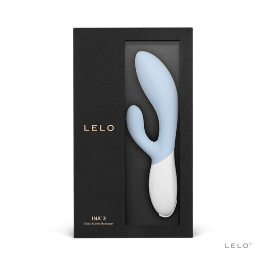 LELO - INA 3 RECHARGEABLE DUAL STIMULATOR SEAFOAM
