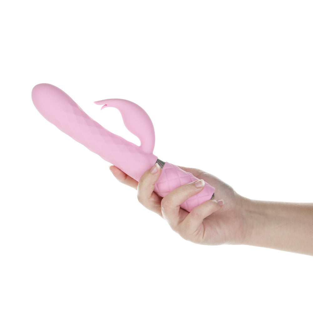 BMS - PILLOW TALK LIVELY DUAL STIMULATOR PINK