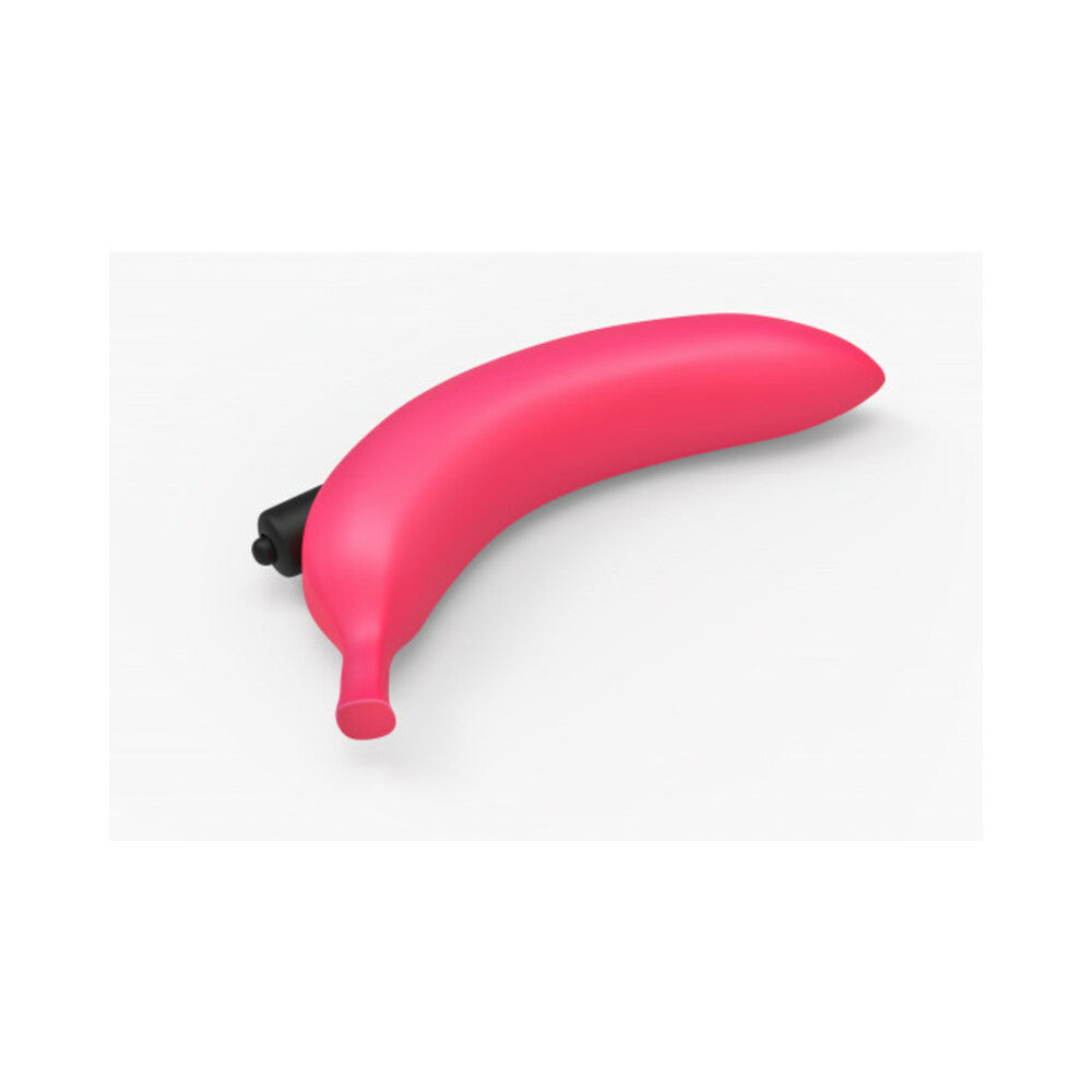 LOVE TO LOVE OH OUI SILICONE BANANA VIBRATOR PINK