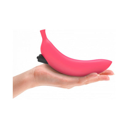 LOVE TO LOVE OH OUI SILICONE BANANA VIBRATOR PINK