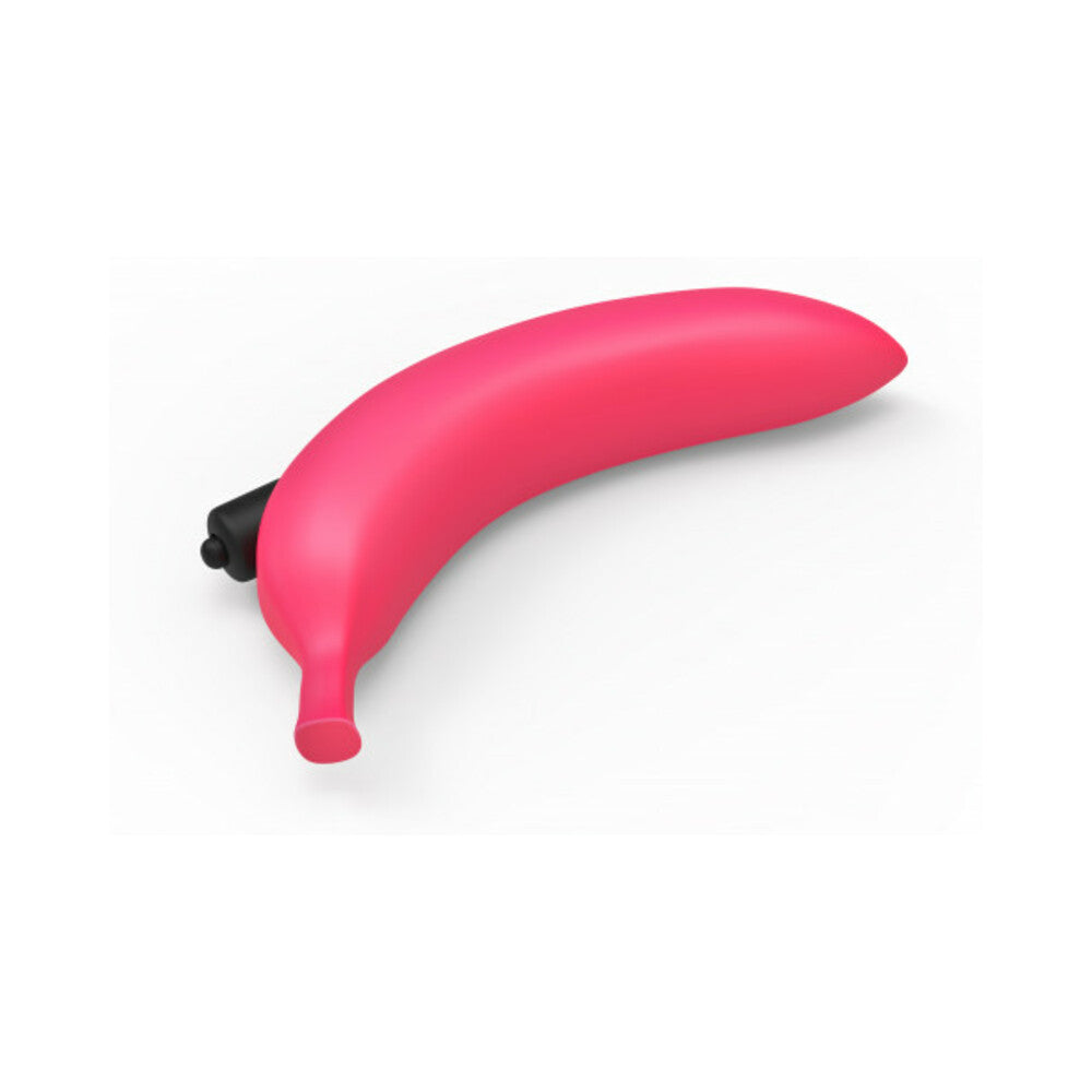 LOVE TO LOVE OH OUI SILICONE BANANA VIBRATOR PINK