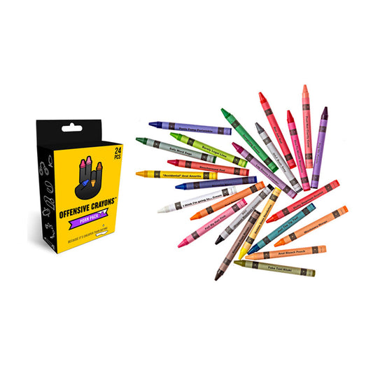 FUSÉE EN BOIS - CRAYONS OFFENSIFS : PACK PORNO