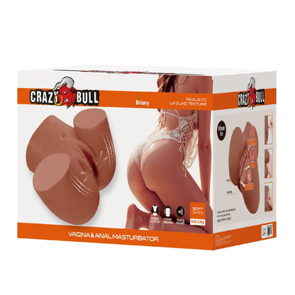CRAZY BULL - CRAZY BULL BRIONY MASTURBATOR  BROWN