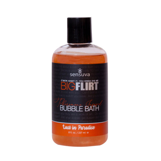SENSUVA - BIG FLIRT PHEROMONE-INFUSED BUBBLE BATH LUST IN PARADISE 8 OZ.