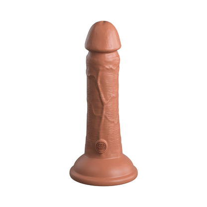 KING COCK - ELITE REALISTIC SILICONE DILDO 17.8 CM CARAMEL
