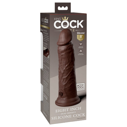KING COCK - ELITE REALISTIC SILICONE DILDO 20.3 CM CARAMEL