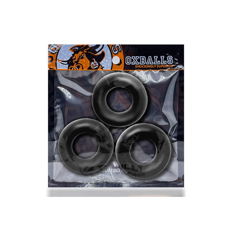 OXBALLS - FAT WILLY 3 PACK JUMBO COCKRINGS FLEXTPR