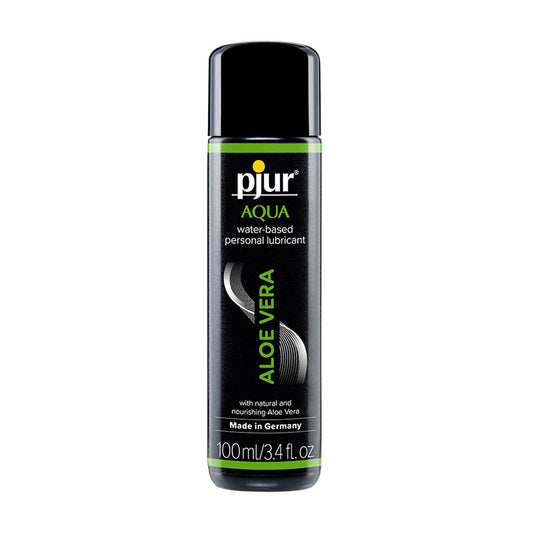 PJUR AQUA ALOE VERA WATER-BASED PERSONAL LUBRICANT 3.4 OZ.