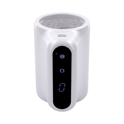 PLAYBOY - SPIN DOCTOR RECHARGEABLE SPINNING STROKER TPE SLEEVE WHITE