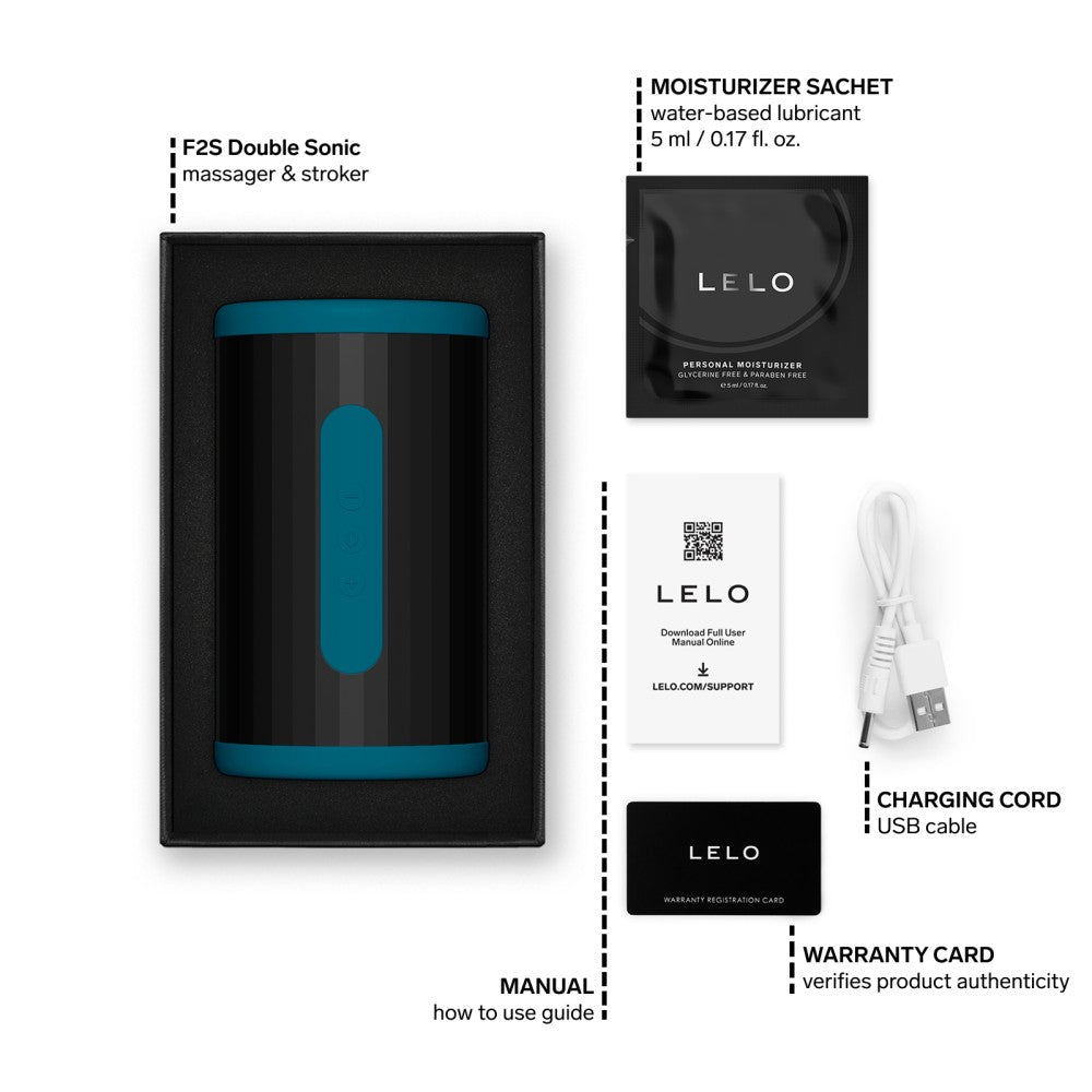 LELO - F2S DOUBLE SONIC TEAL