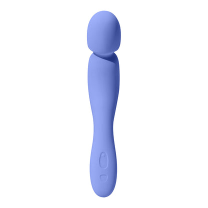 DAME COM RECHARGEABLE SILICONE WAND VIBRATOR PERIWINKLE
