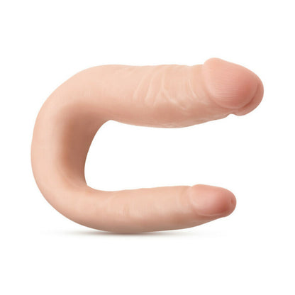 DR. SKIN MINI DOUBLE DONG REALISTIC 12 IN. DUAL-ENDED DILDO BEIGE
