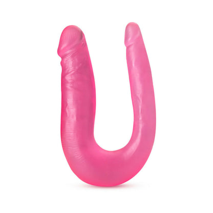 B YOURS SWEET DOUBLE DILDO 12.5 IN. PINK