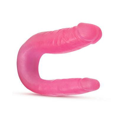 B YOURS SWEET DOUBLE DILDO 12.5 IN. PINK