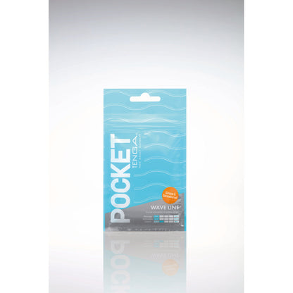 TENGA POCKET MASTURBATOR SLEEVE WAVY LINE