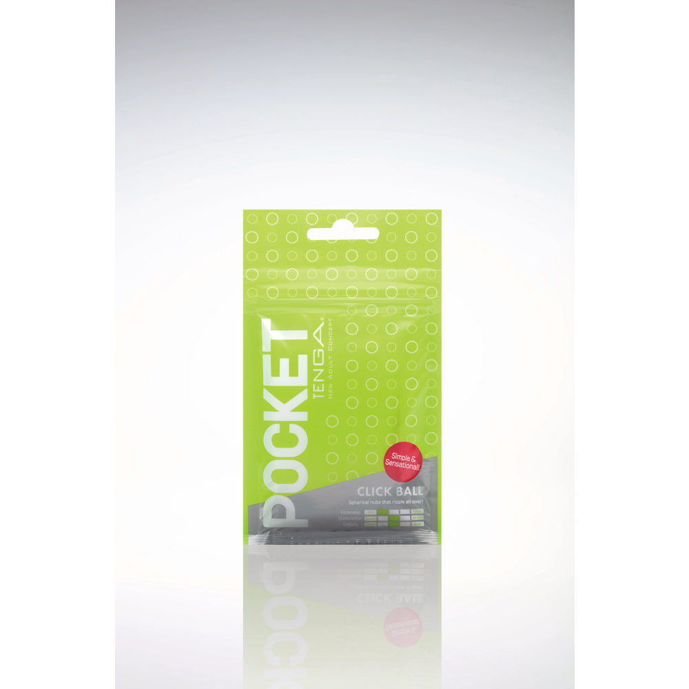 TENGA POCKET MASTURBATOR SLEEVE CLICK BALL