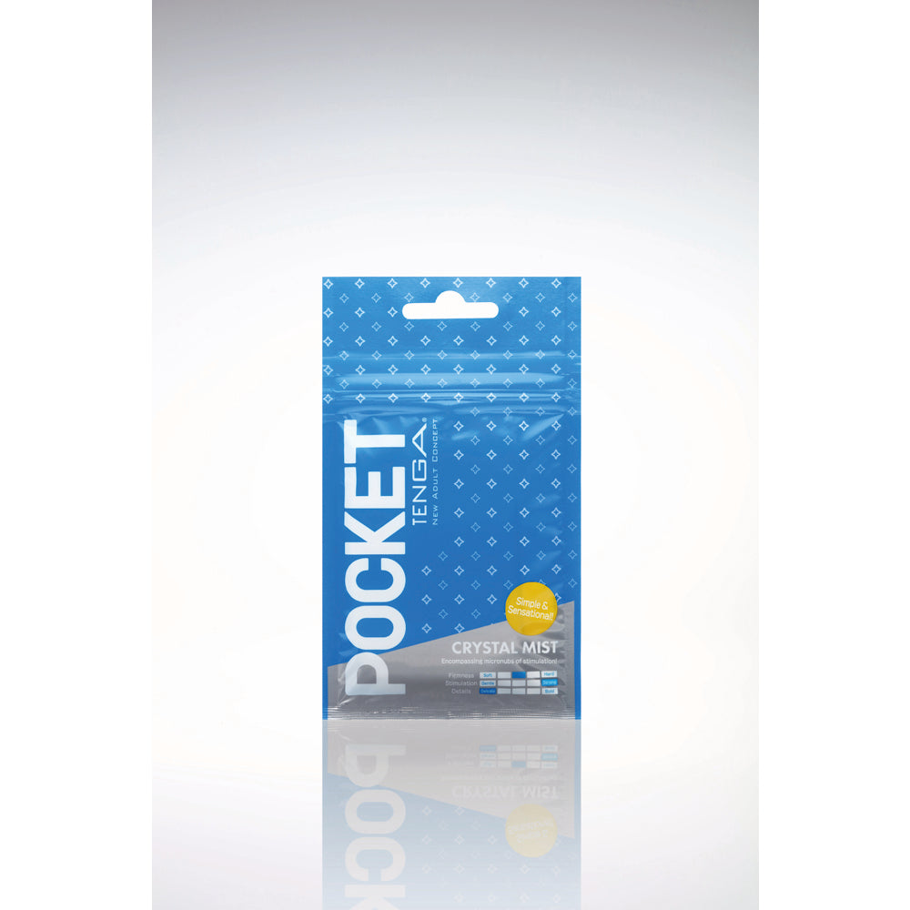 TENGA POCKET MATURBASTOR SLEEVE CRYSTAL MIST