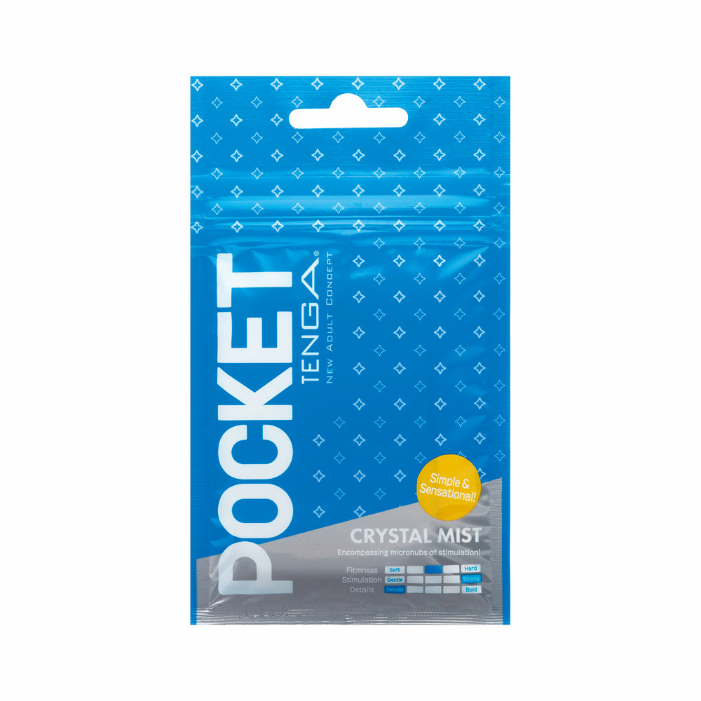 TENGA POCKET MATURBASTOR SLEEVE CRYSTAL MIST