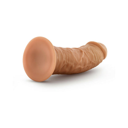 DR. SKIN GLIDE REALISTIC 8 IN. SELF-LUBRICATING DILDO TAN