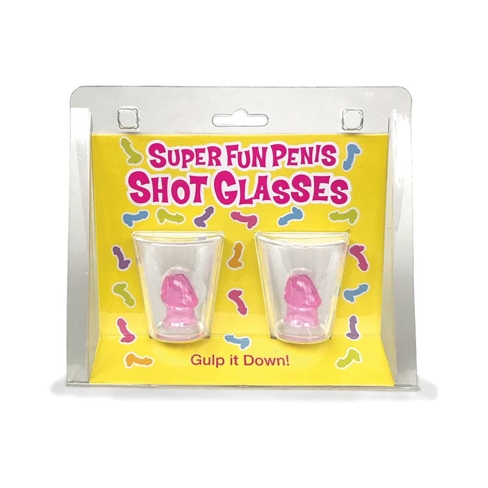 SUPER FUN PENIS SHOT GLASSES 2-PACK