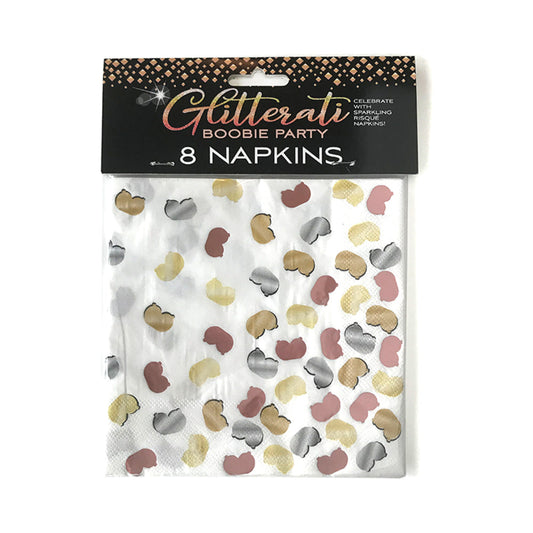 GLITTERATI BOOBIE PARTY NAPKINS