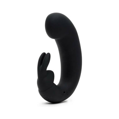 FIFTY SHADES OF GREY - SENSATION RECHARGEABLE SILICONE G-SPOT RABBIT VIBRATOR BLACK
