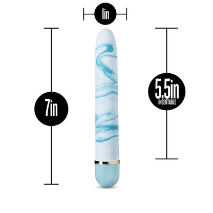 THE COLLECTION BLUEBERRY HAZE SLIMLINE VIBRATOR BLUE