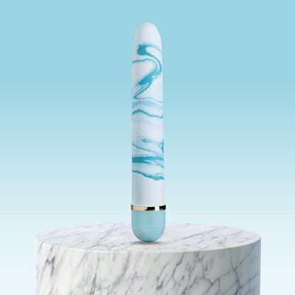 BLUSH - THE COLLECTION BLUEBERRY HAZE SLIMLINE VIBRATOR BLUE