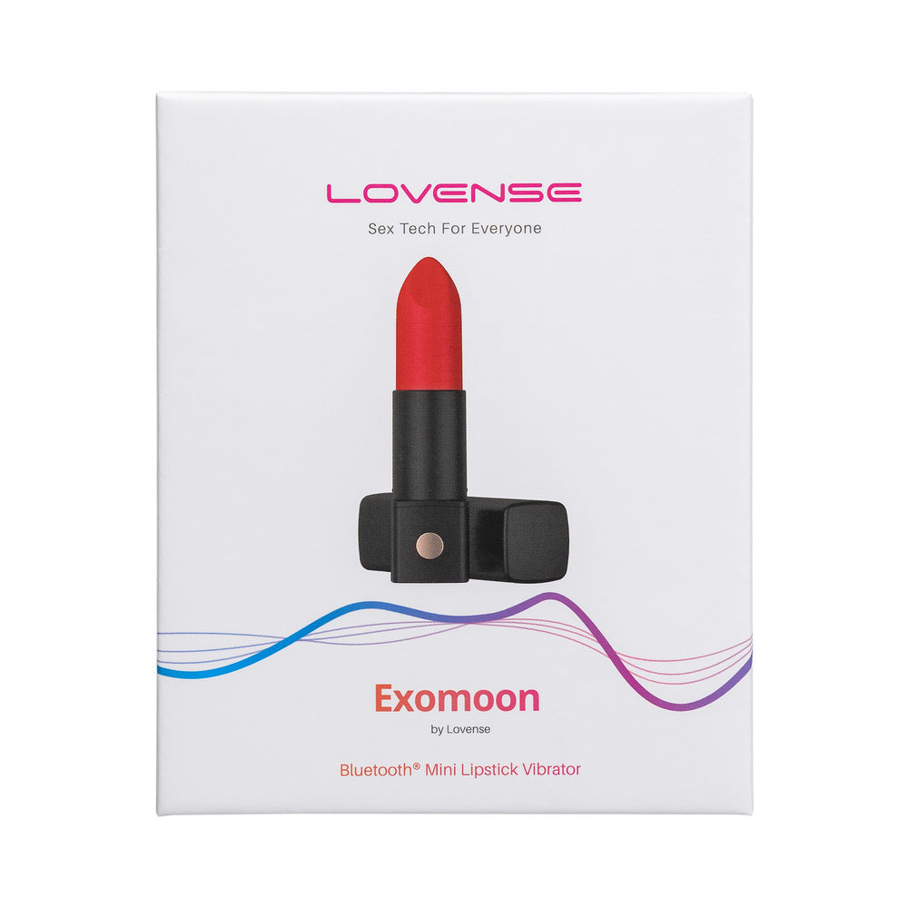 LOVENSE EXOMOON BLUETOOTH MINI LIPSTICK VIBRATOR