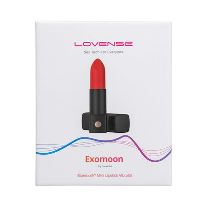 LOVENSE EXOMOON BLUETOOTH MINI LIPSTICK VIBRATOR