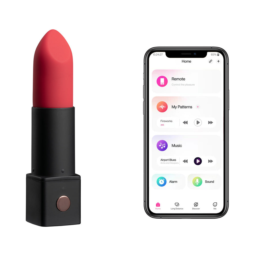 LOVENSE EXOMOON BLUETOOTH MINI LIPSTICK VIBRATOR
