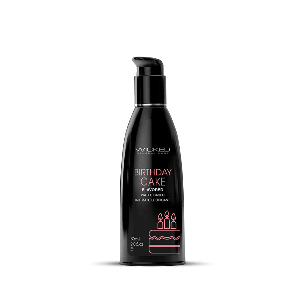 WICKED - AQUA BIRTHDAY CAKE WATER-BASED LUBRICANT 2 OZ.