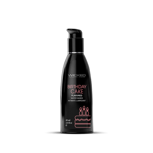 WICKED - AQUA BIRTHDAY CAKE WATER-BASED LUBRICANT 2 OZ.