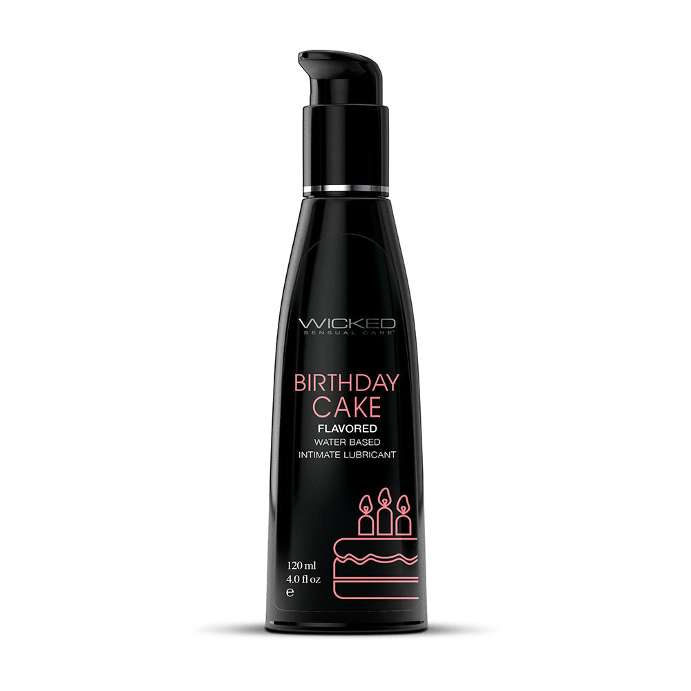 WICKED - AQUA BIRTHDAY CAKE WATER-BASED LUBRICANT 4 OZ.