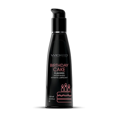 WICKED - AQUA BIRTHDAY CAKE WATER-BASED LUBRICANT 4 OZ.