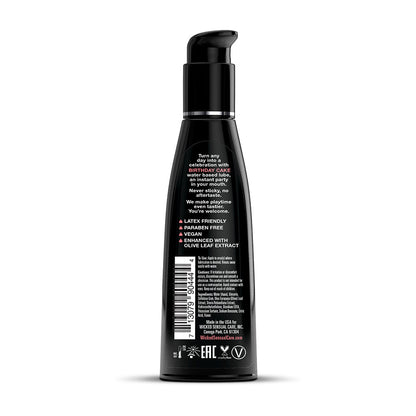 WICKED - AQUA BIRTHDAY CAKE WATER-BASED LUBRICANT 4 OZ.