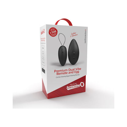 SCREAMING O - PREMIUM DUAL VIBE REMOTE & EGG