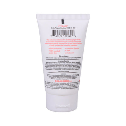 DOC JOHNSON INTIMATE ENHANCEMENTS HYDRATE DAILY VAGINAL LOTION 2 OZ.