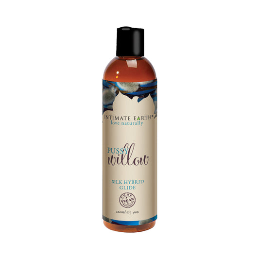 INTIMATE EARTH - PUSSY WILLOW SILK HYBRID GLIDE 4 OZ.