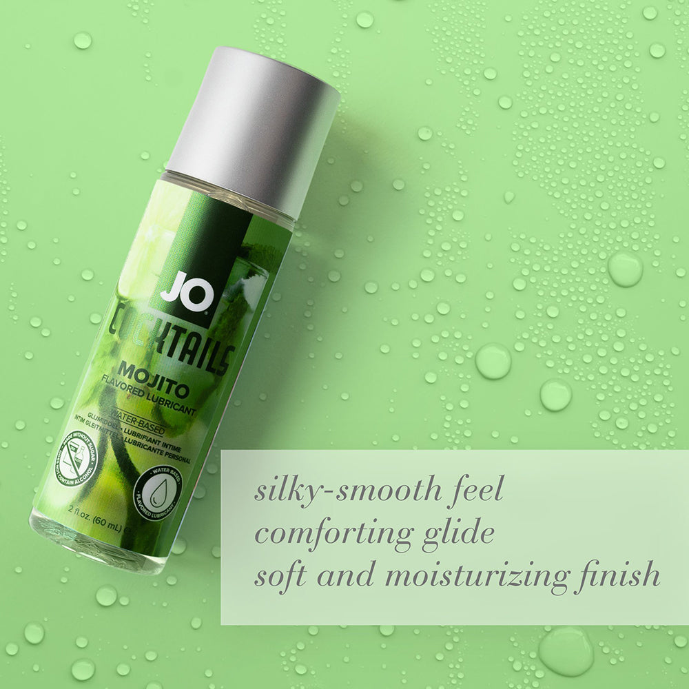 SYSTEM JO - JO COCKTAILS MOJITO FLAVORED WATER-BASED LUBRICANT 2 OZ.