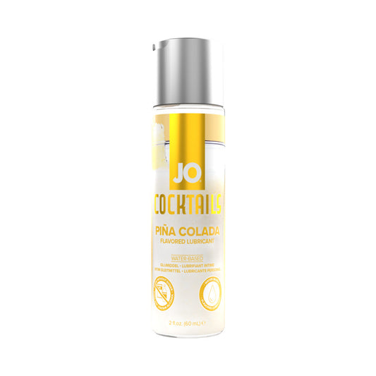 SYSTEM JO - JO COCKTAILS PINA COLADA FLAVORED WATER-BASED LUBRICANT 2 OZ.
