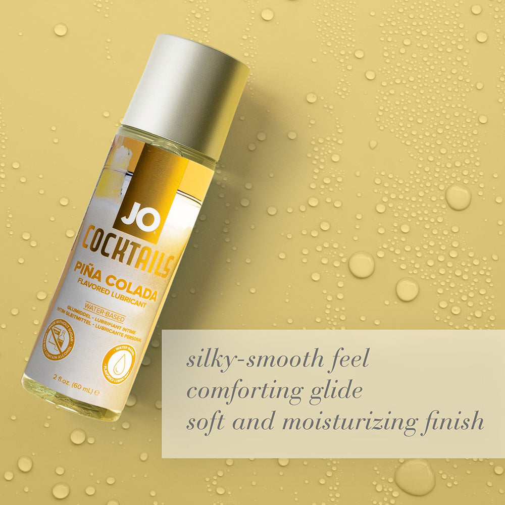 SYSTEM JO - JO COCKTAILS PINA COLADA FLAVORED WATER-BASED LUBRICANT 2 OZ.