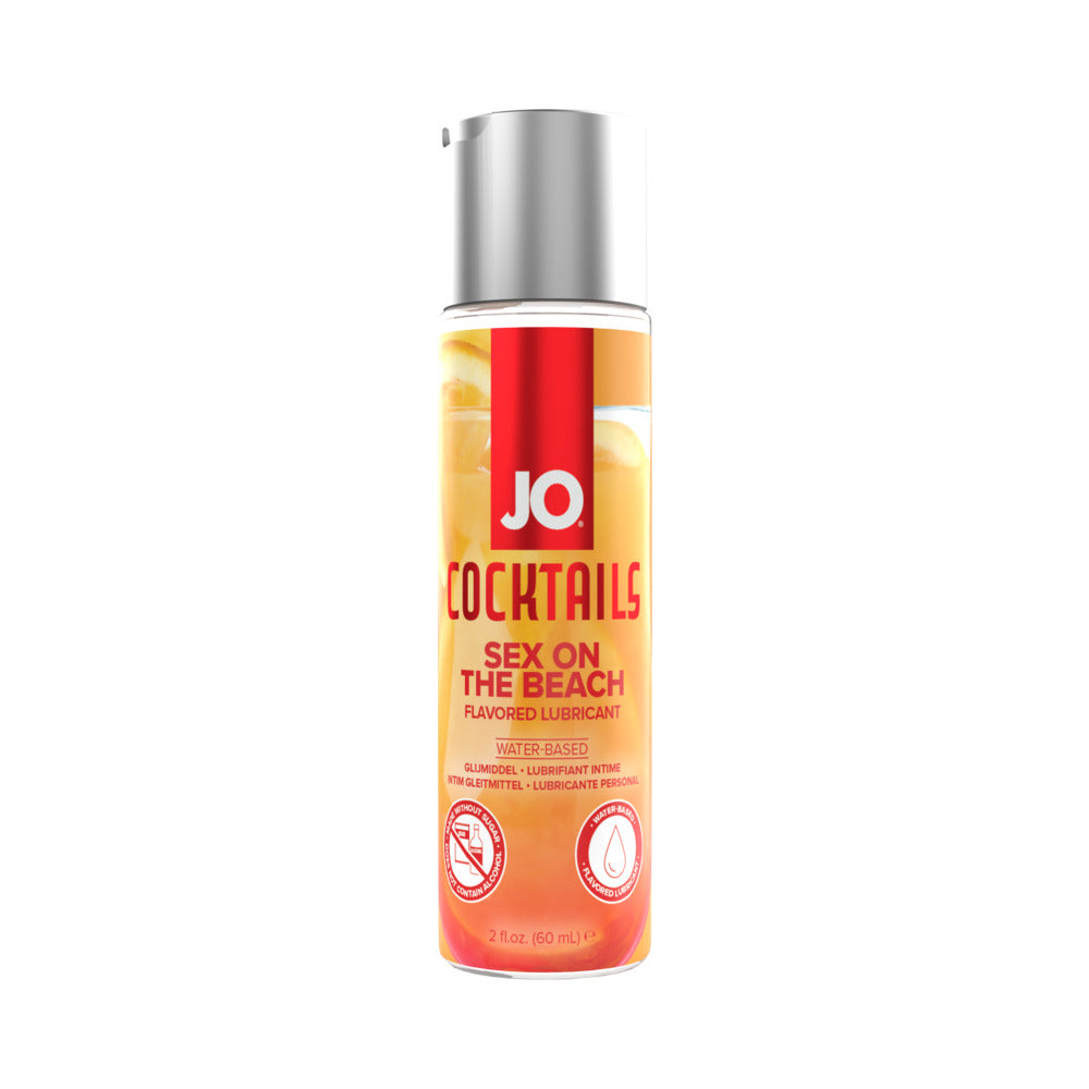 SYSTEM JO - JO COCKTAILS SEX ON THE BEACH FLAVORED WATER-BASED LUBRICANT 2 OZ.