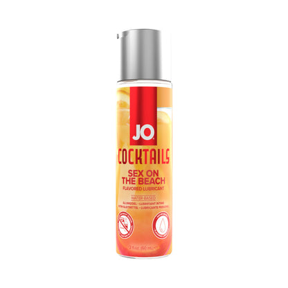 SYSTEM JO - JO COCKTAILS SEX ON THE BEACH FLAVORED WATER-BASED LUBRICANT 2 OZ.