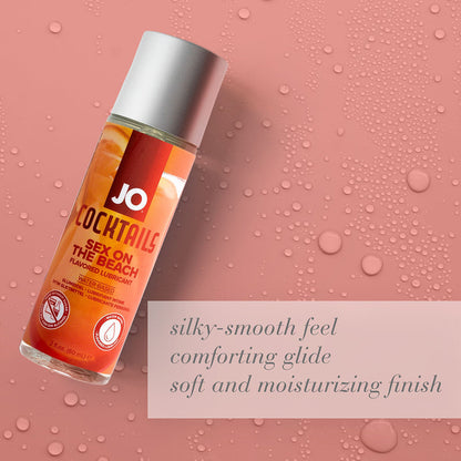 SYSTEM JO - JO COCKTAILS SEX ON THE BEACH FLAVORED WATER-BASED LUBRICANT 2 OZ.