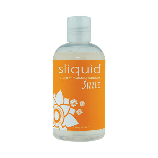 SLIQUID - NATURALS SIZZLE WARMING 8.5 OZ .