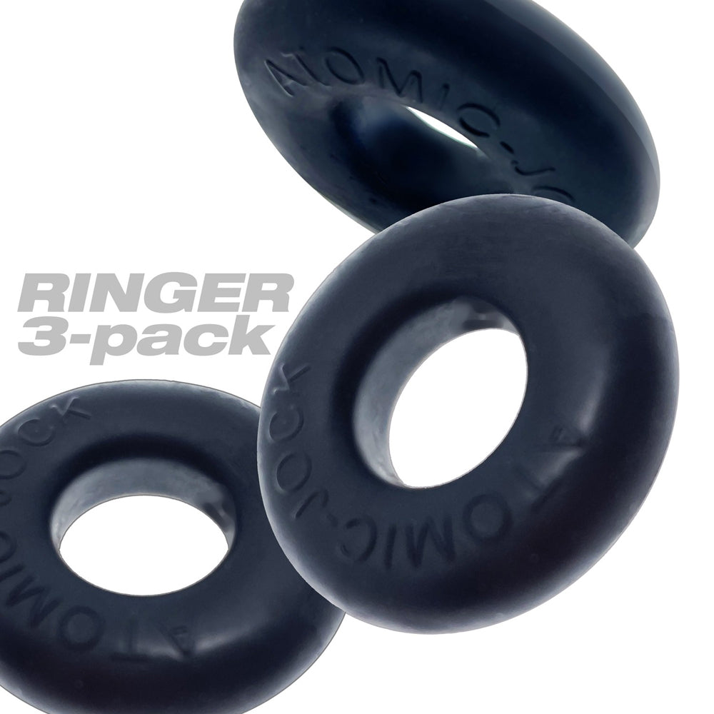 OXBALLS - RINGER COCKRING 3-PACK PLUS+SILICONE SPECIAL EDITION NIGHT